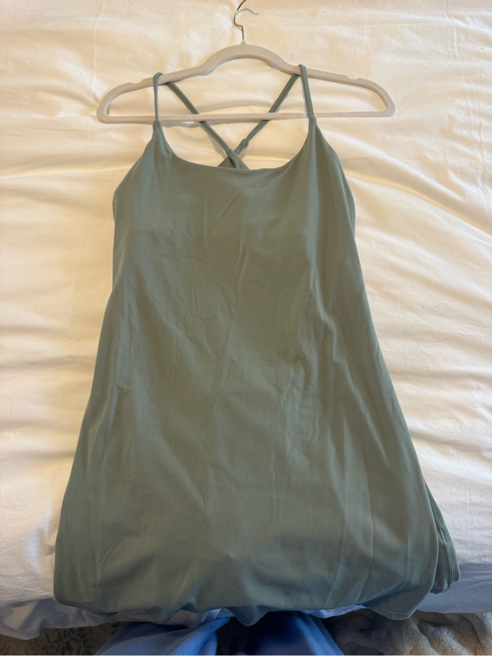 Women's Athletic Dress in Sage Green